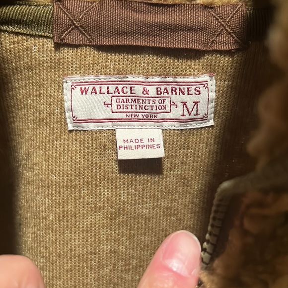 J. Crew Wallace and Barnes Sherpa brown jacket - Picture 2 of 8